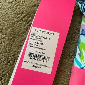 Lilly Pulitzer NWT one piece bathing suit